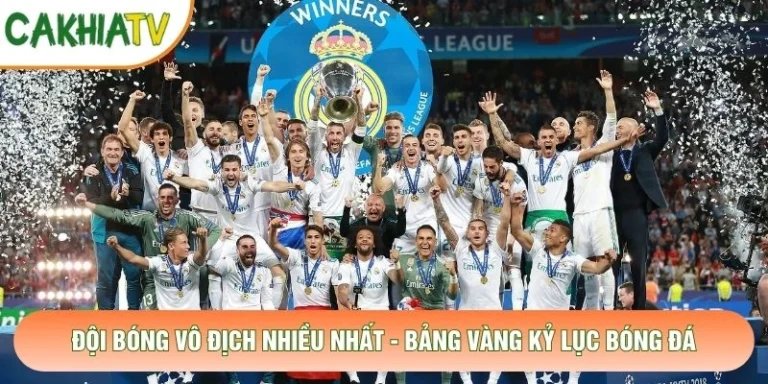 Đội Bóng Vô Địch Nhiều Nhất - Bảng Vàng Kỷ Lục Bóng Đá