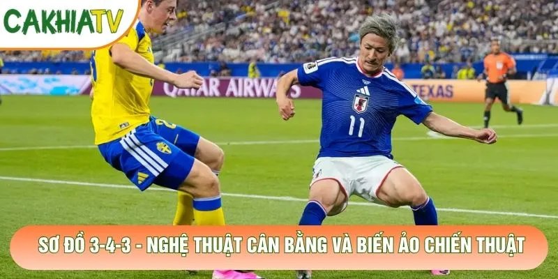 Sơ Đồ 3-4-3 – Nghệ Thuật Cân Bằng Và Biến Ảo Chiến Thuật